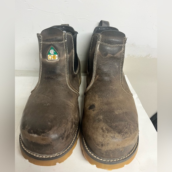 Sold-Sz 9EE MENS KEEN WORK SAFETY BOOTS - Picture 3 of 8